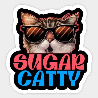 Sugar Catty sugar daddy Sticker